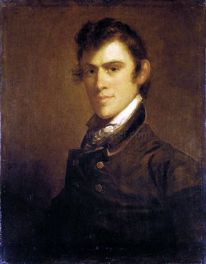 Matthew Harris Jouett John Grimes - Hand Painted Oil Painting
