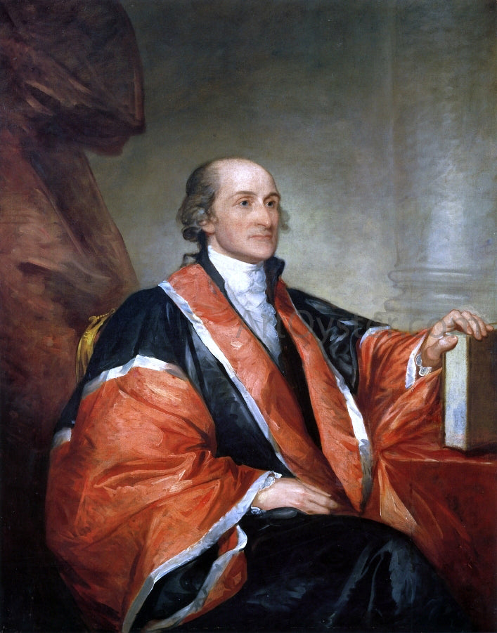 Gilbert Stuart John Jay - Hand Painted Oil Painting