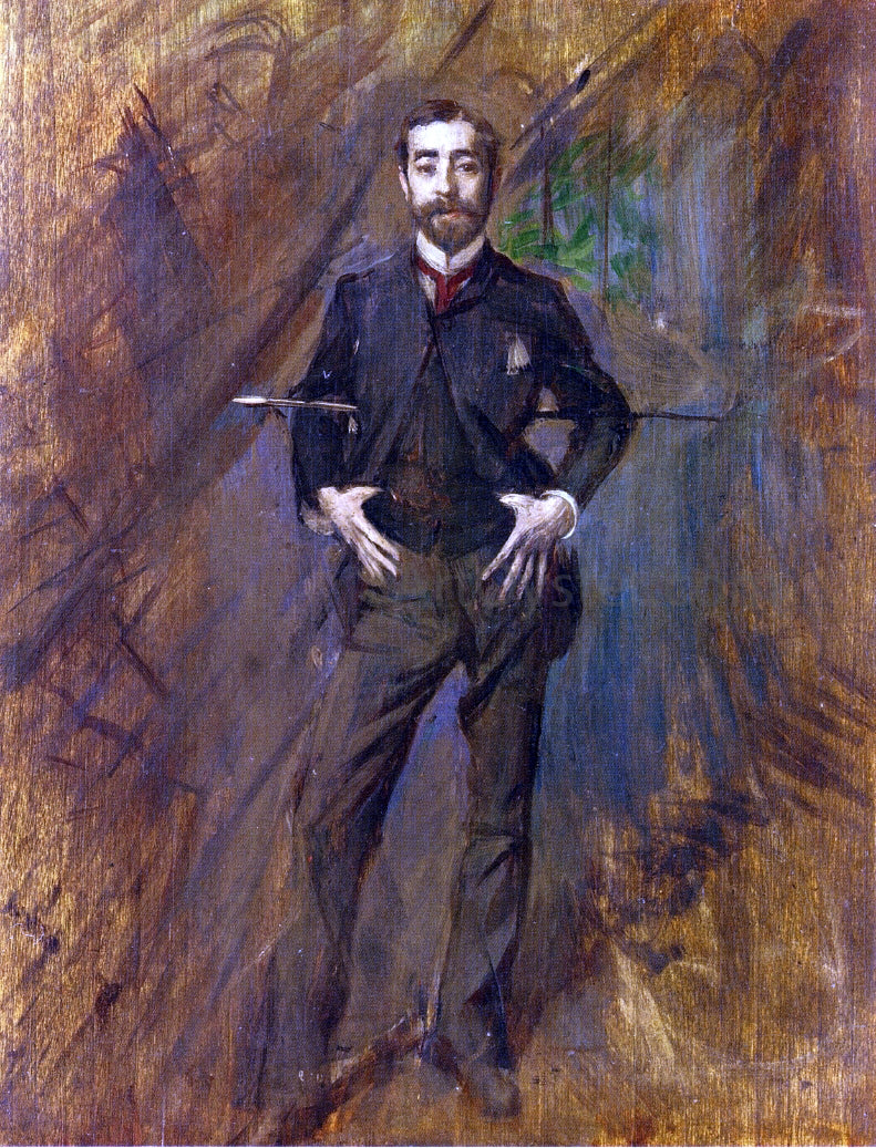 Giovanni Boldini John Singer Sargent - Hand Painted Oil Painting