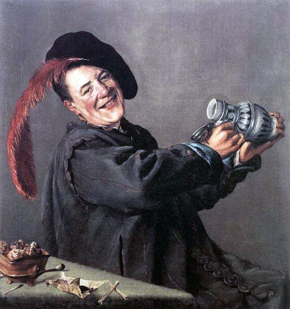 Judith Leyster Jolly Toper - Hand Painted Oil Painting