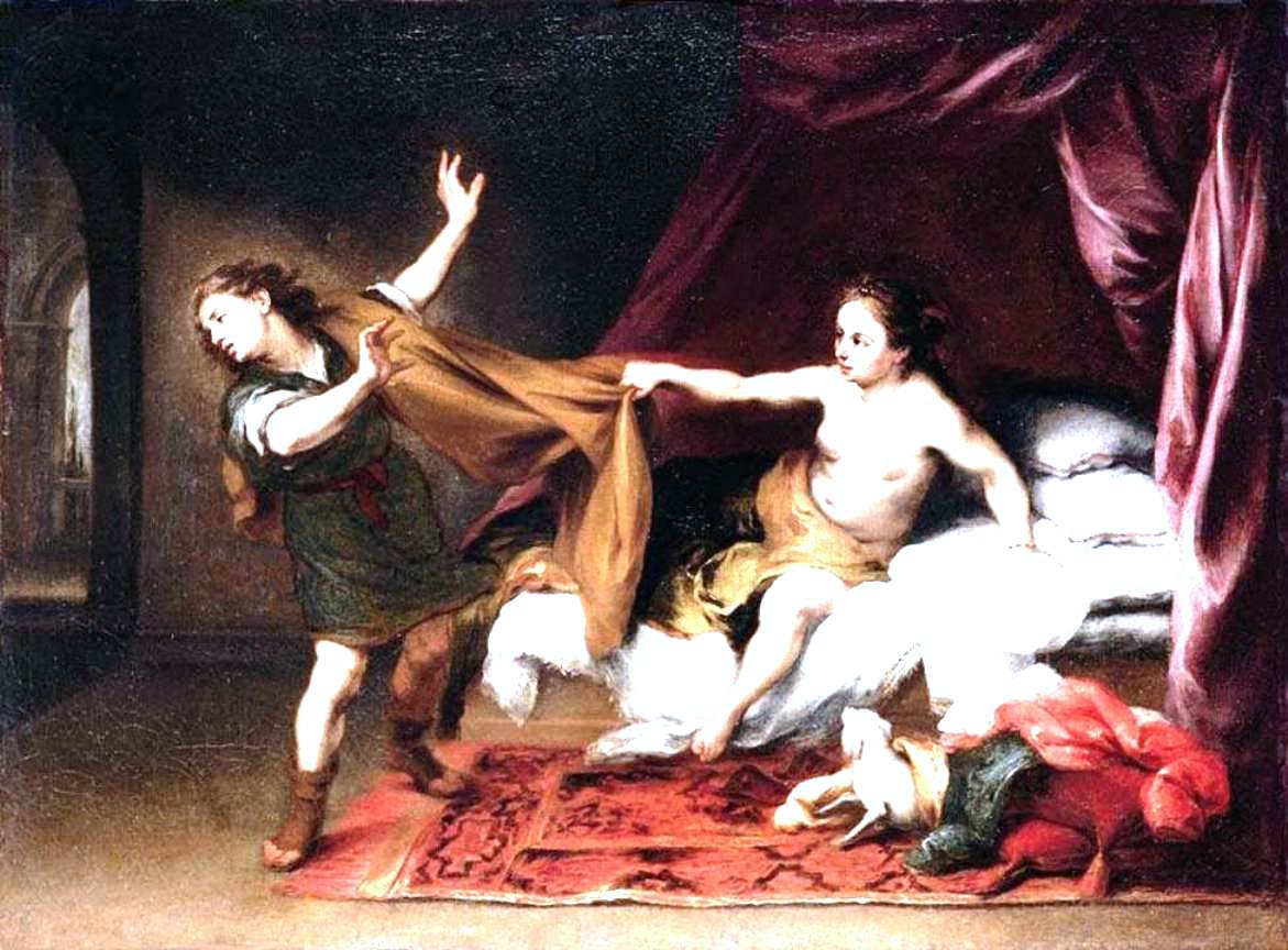  Bartolome Esteban Murillo Joseph and Potiphar's Wife - Hand Painted Oil Painting