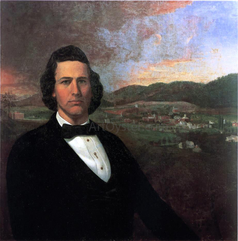  Samuel M Shaver Joseph Francis Foard - Hand Painted Oil Painting