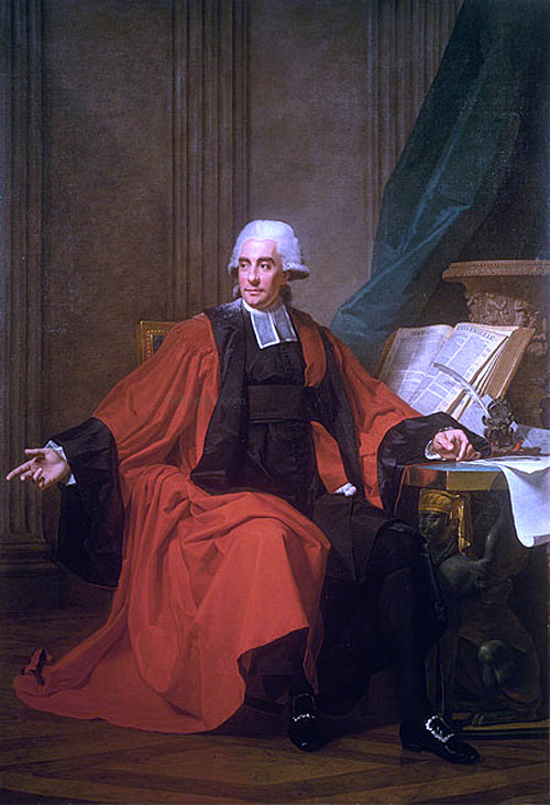 Martin Drolling Joseph Merceron, Advocate for the Parliament of Paris - Hand Painted Oil Painting