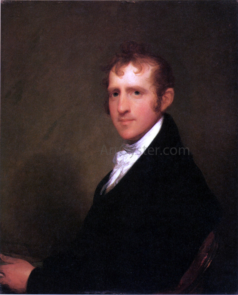  Gilbert Stuart Josiah Quincy - Hand Painted Oil Painting