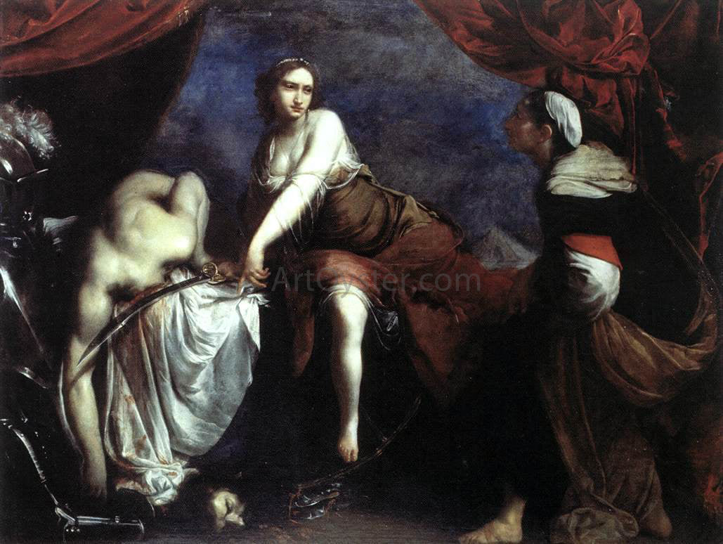 Francesco Furini Judith and Holofernes - Hand Painted Oil Painting