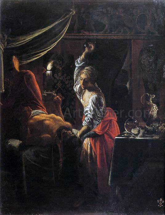  Adam Elsheimer Judith Beheading Holofernes - Hand Painted Oil Painting