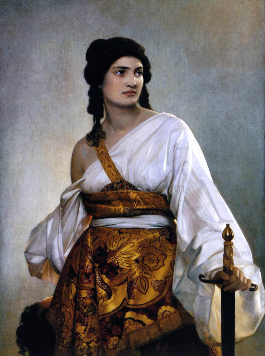 August Riedel Judith - Hand Painted Oil Painting