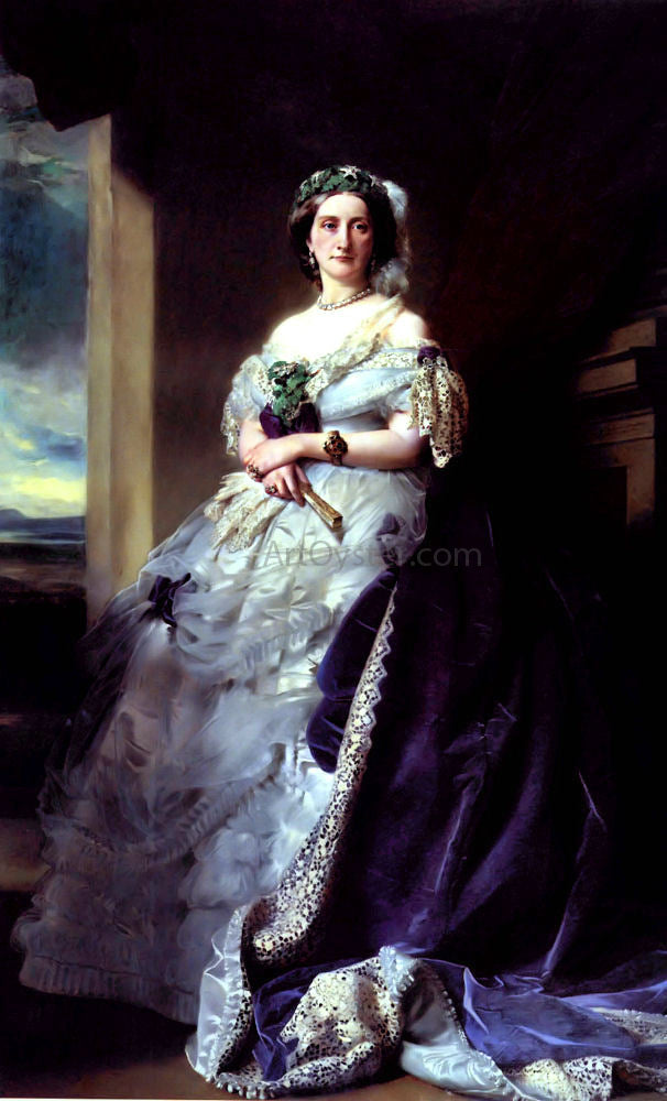 Franz Xavier Winterhalter Julia Louise Bosville, Lady Middleton - Hand Painted Oil Painting