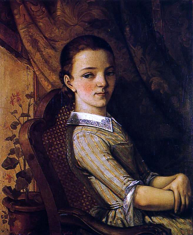 Gustave Courbet Juliette Courbet - Hand Painted Oil Painting