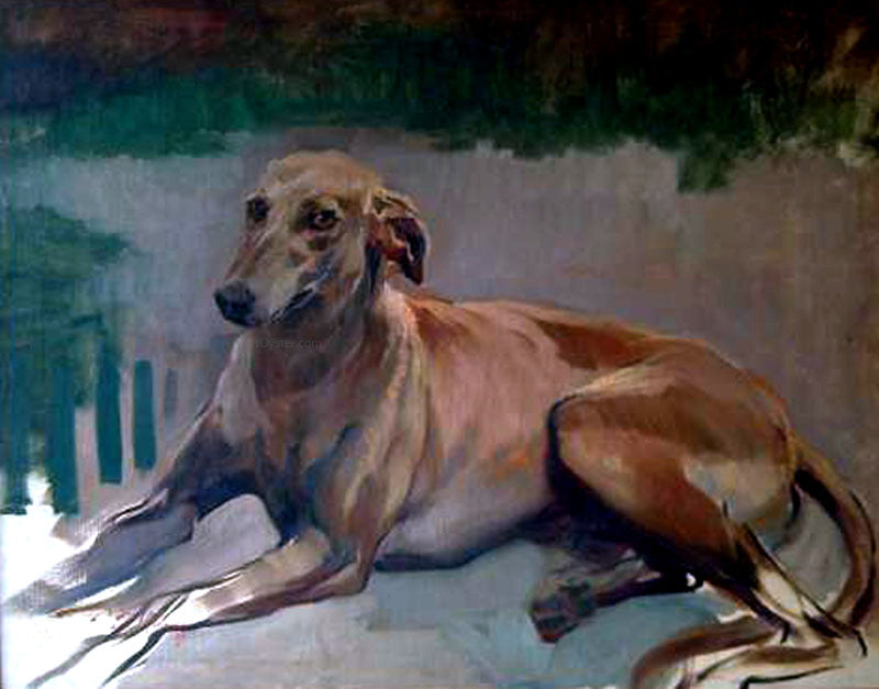 Julio Vila Prades Julio Vila Prades - Perro - Hand Painted Oil Painting
