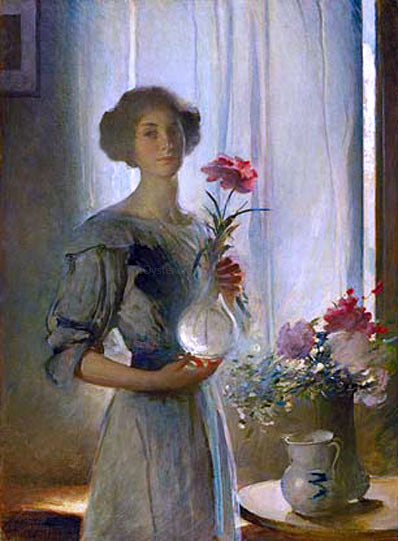 John White Alexander June - Hand Painted Oil Painting