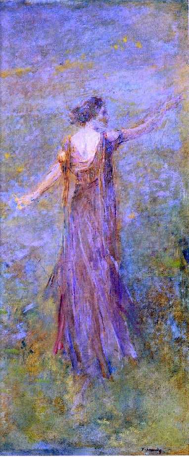 Thomas Wilmer Dewing June - Hand Painted Oil Painting