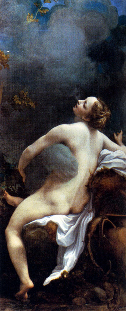 Correggio Jupiter and Io - Hand Painted Oil Painting