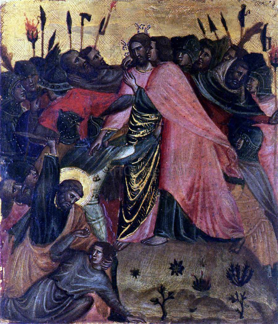 Unknown (4) Masters Kiss of Judas - Hand Painted Oil Painting