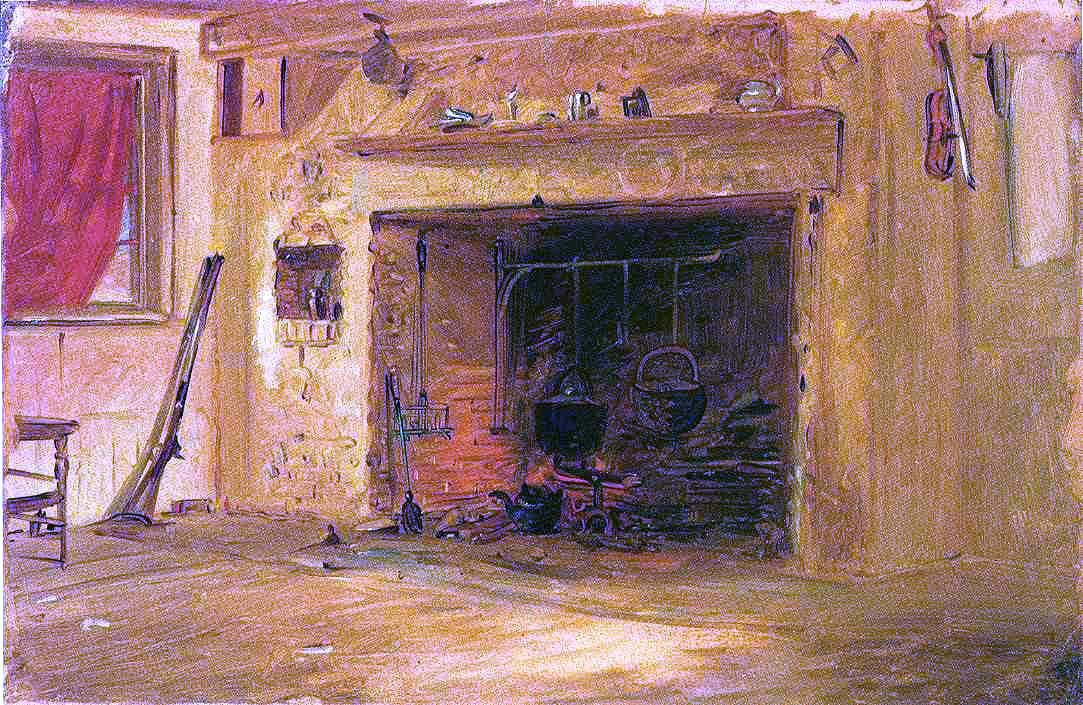 William Sidney Mount Kitchen in the Mount House, Stony Brook - Hand Painted Oil Painting
