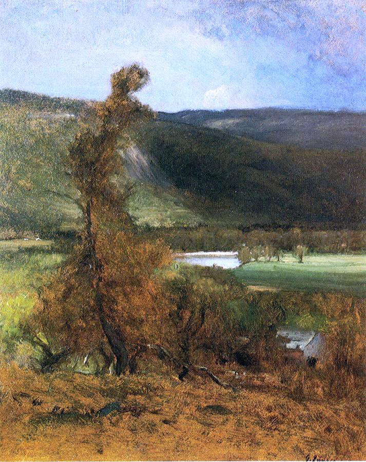 George Inness l vacher - Hand Painted Oil Painting