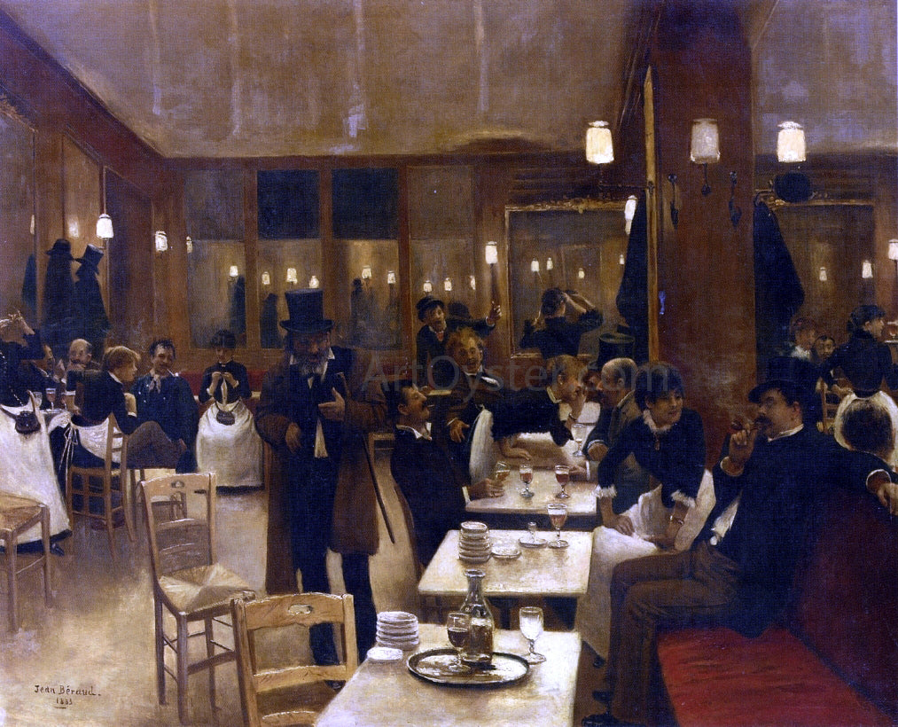 Jean-Georges Beraud La Brasserie - Hand Painted Oil Painting