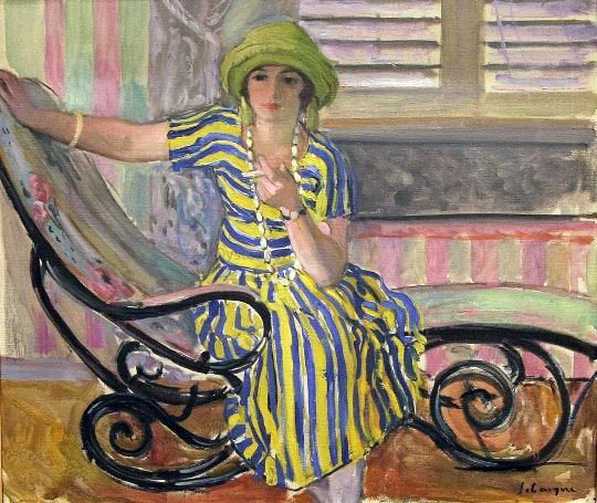 Henri Lebasque La Cigarette - Hand Painted Oil Painting