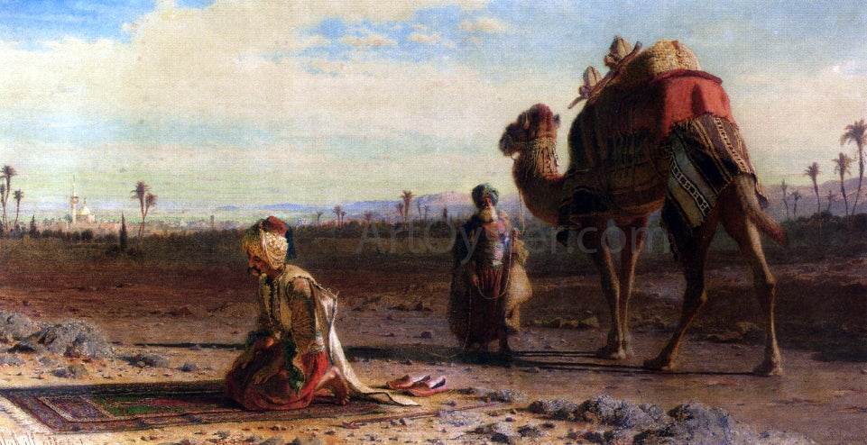 Carl Haag La illah ill alah (There is no God, but God) - Hand Painted Oil Painting