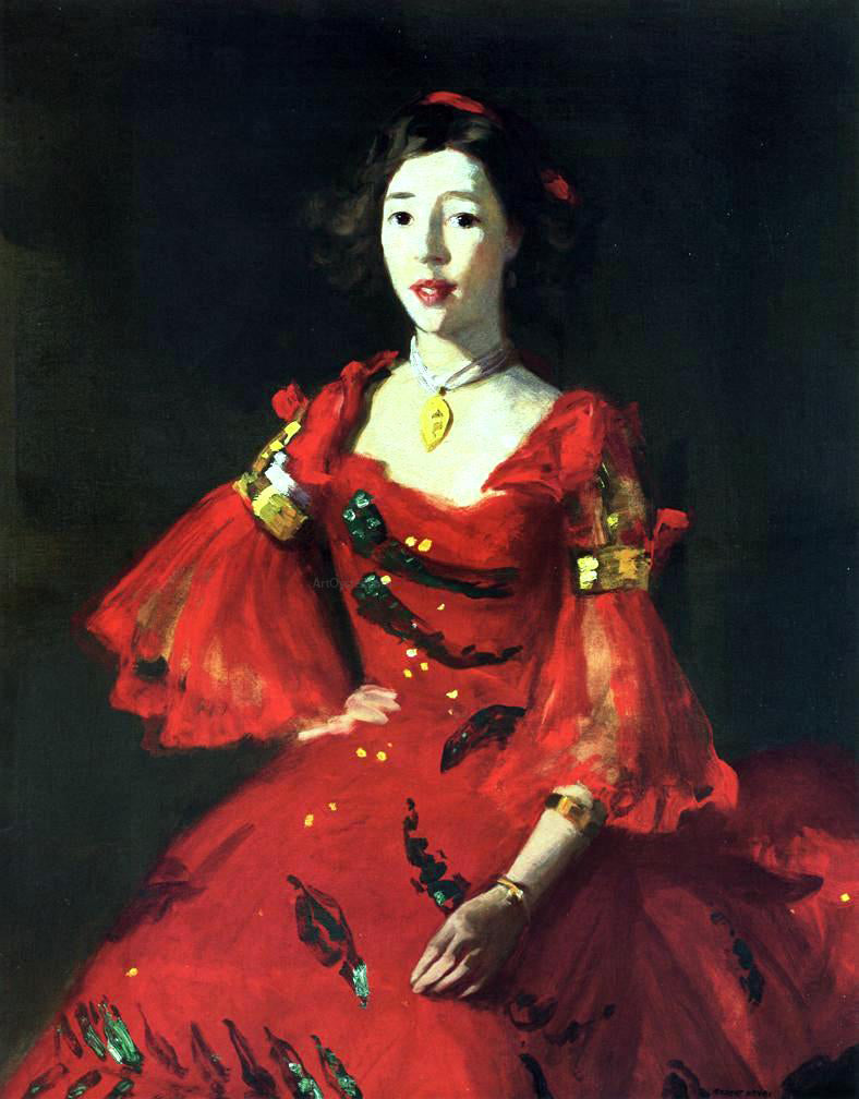 Robert Henri La Madrelenita - Hand Painted Oil Painting