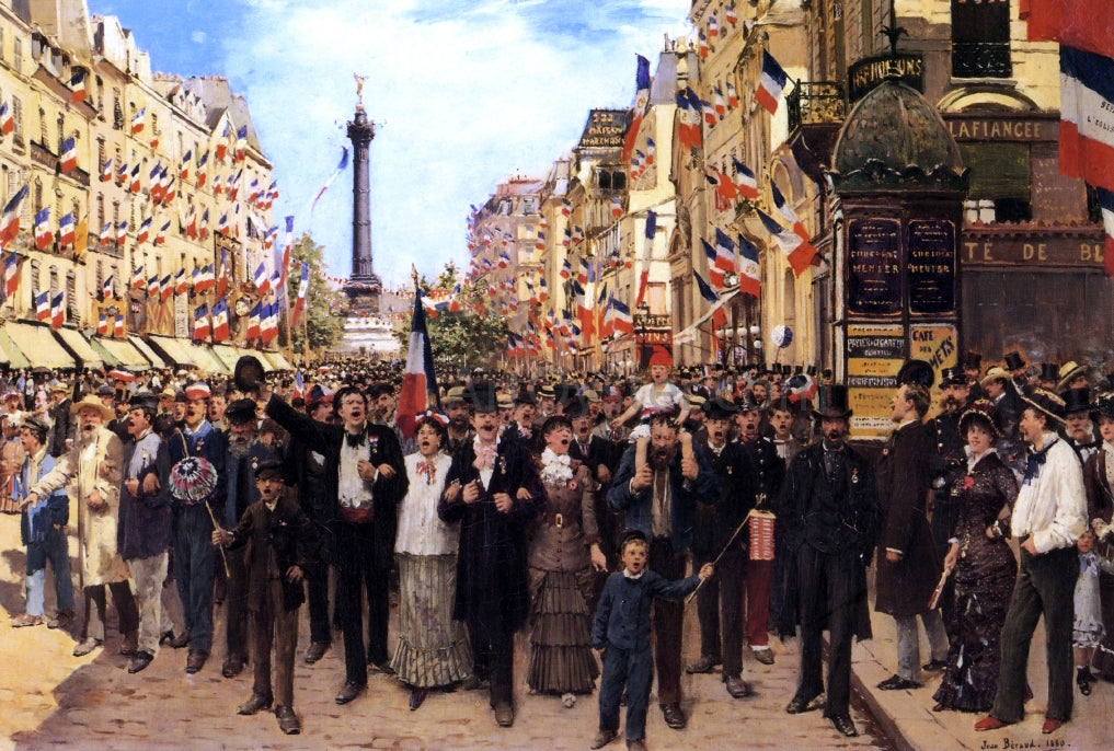  Jean-Georges Beraud La Marseillaise - Hand Painted Oil Painting