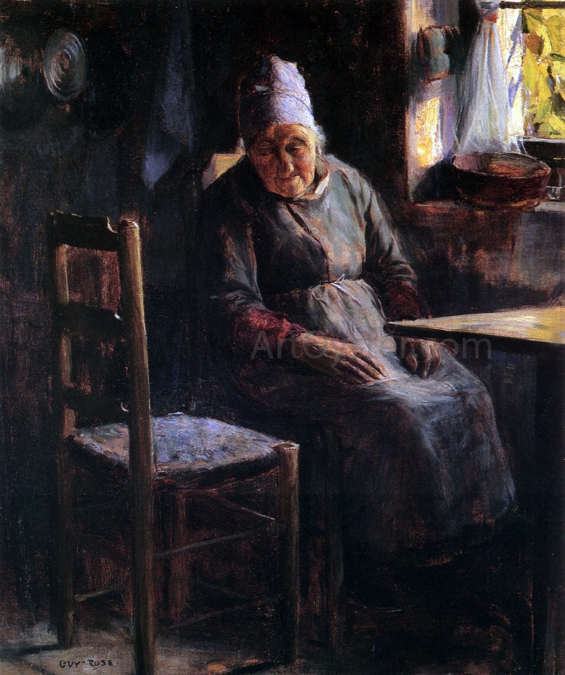 Guy Orlando Rose La Mere Pichaud - Hand Painted Oil Painting