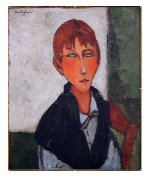 Amedeo Modigliani La Patronne - Hand Painted Oil Painting