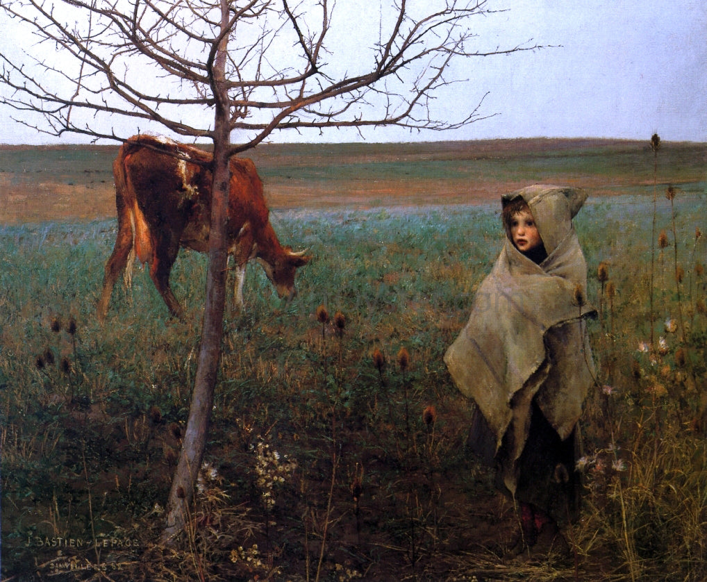 Jules Bastien-Lepage La Pauvre Fauvrette - Hand Painted Oil Painting