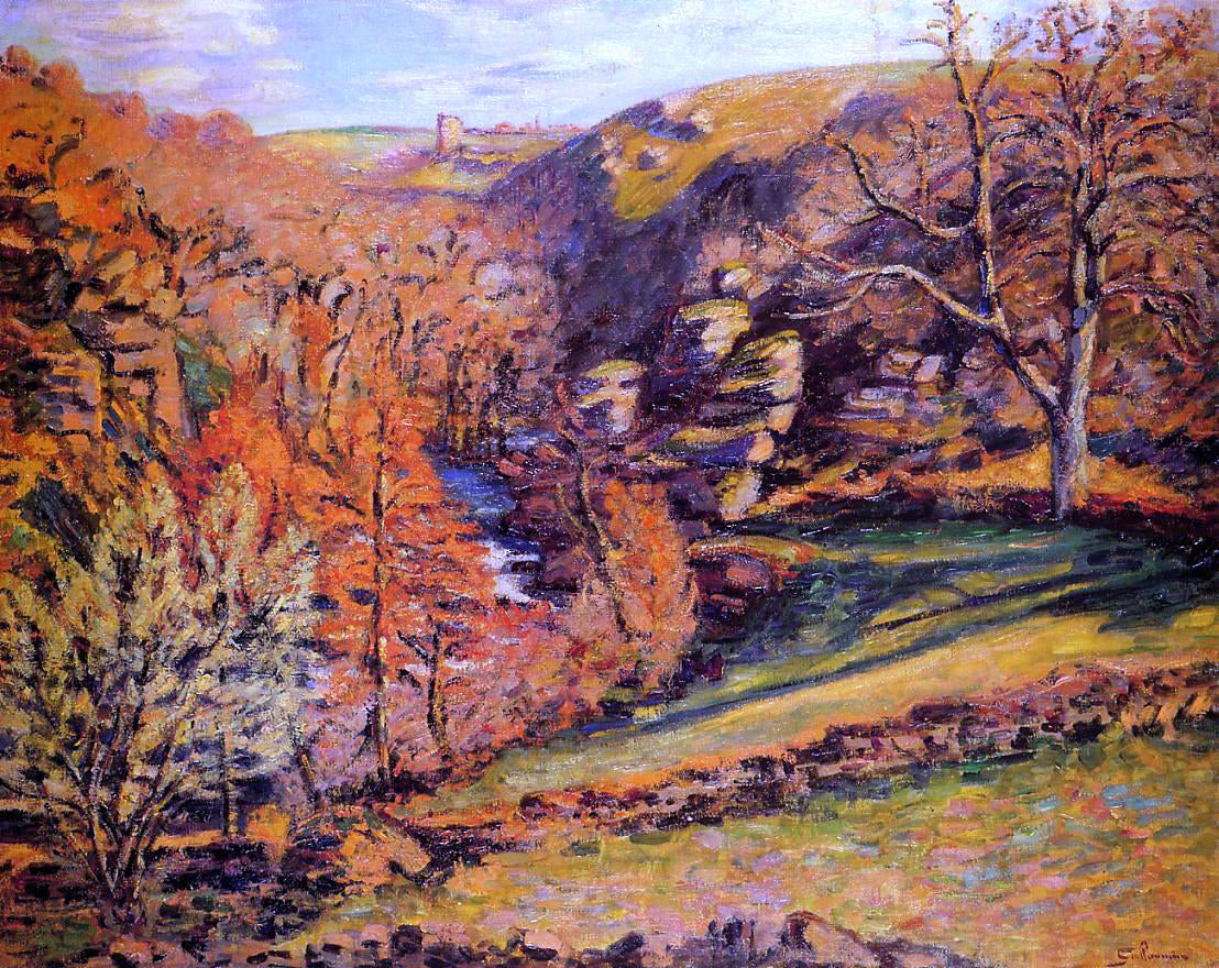 Armand Guillaumin La Ravin de la Folie, Crozant - Hand Painted Oil Painting