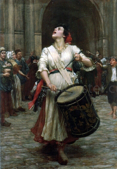 Valentine Cameron Prinsep La Revolution - Hand Painted Oil Painting