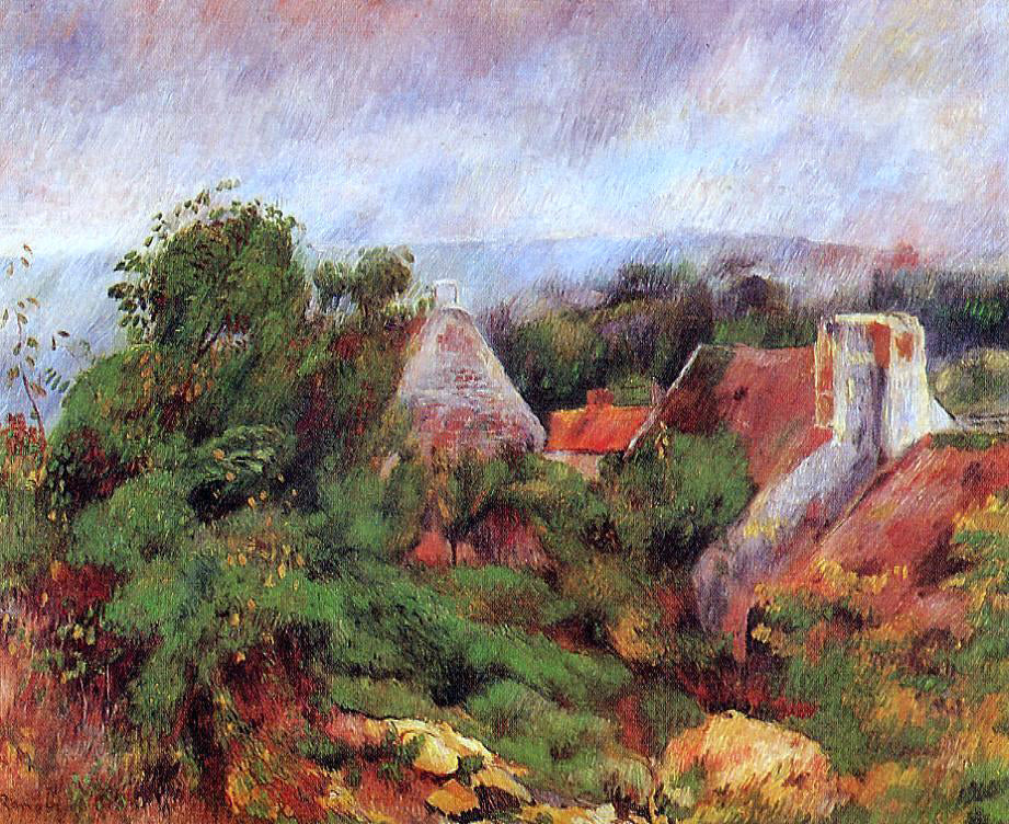 Pierre Auguste Renoir La Roche-Goyon - Hand Painted Oil Painting