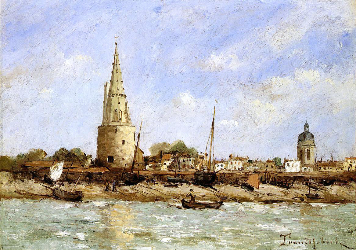 Paul Desire Trouillebert La Rochelle - Hand Painted Oil Painting