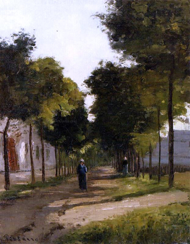 Camille Pissarro La Route - Hand Painted Oil Painting