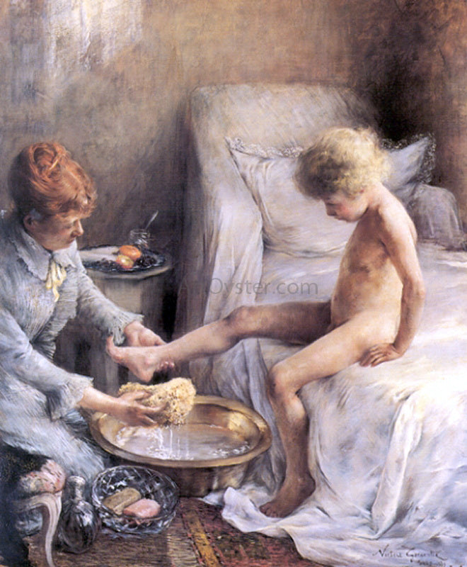  Norbert Goeneutte La Toilette de Jean Guerard - Hand Painted Oil Painting