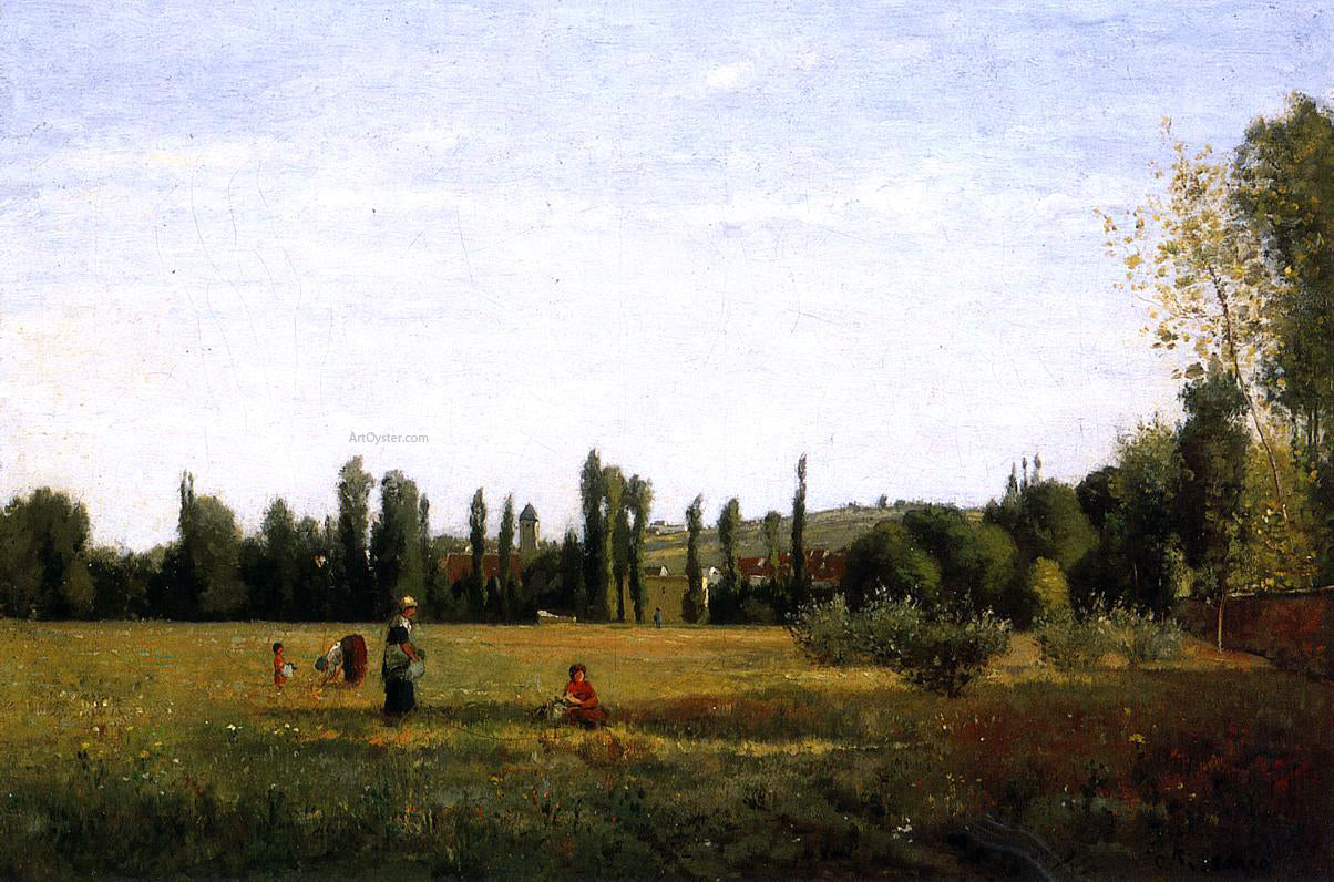 Camille Pissarro La Varenne-Saint-Hilaire, View from Champigny - Hand Painted Oil Painting