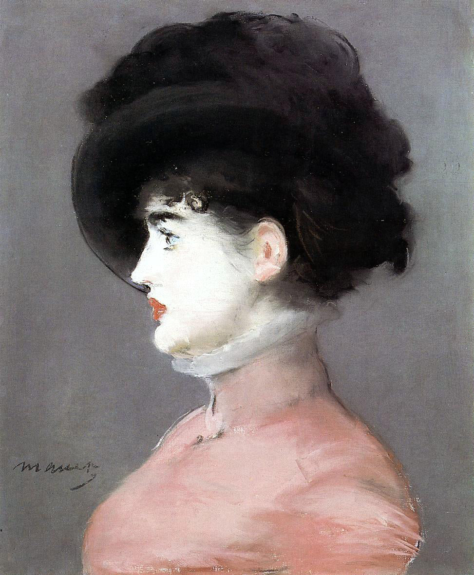 Edouard Manet La Viennoise, Portrait of Irma Brunner - Hand Painted Oil Painting