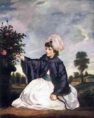 Sir Joshua Reynolds Lady Caroline Howard - Hand Painted Oil Painting