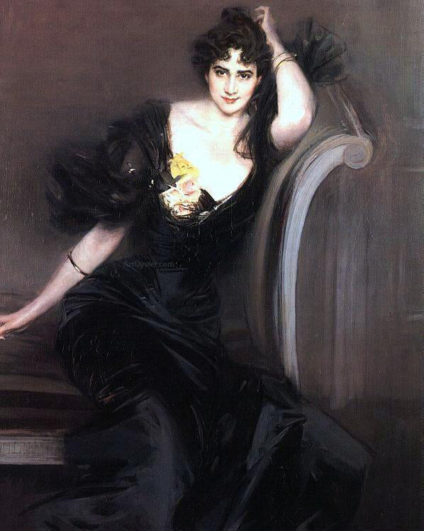 Giovanni Boldini Lady Colin Campbell - Hand Painted Oil Painting