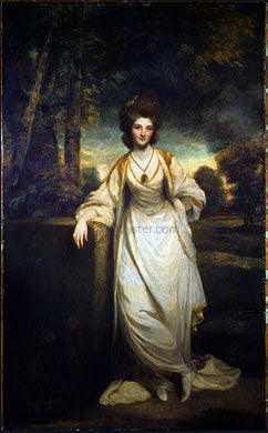 Sir Joshua Reynolds Lady Elizabeth Compton - Hand Painted Oil Painting