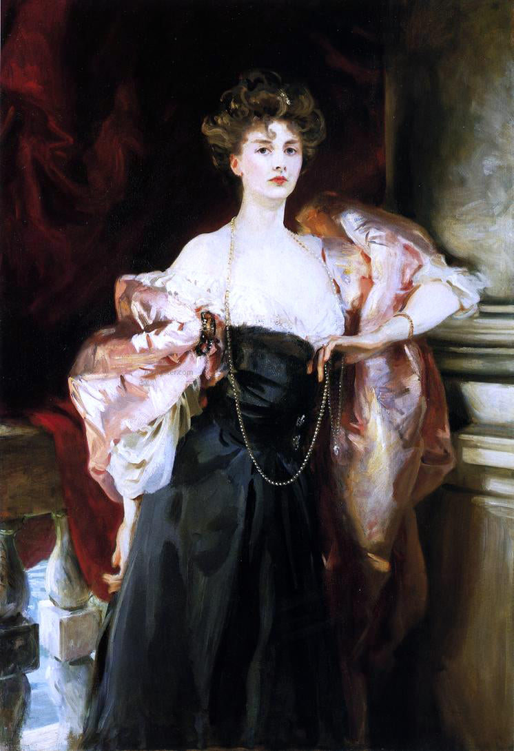 John Singer Sargent Lady Helen Vincent, Viscountess d'Abernon - Hand Painted Oil Painting
