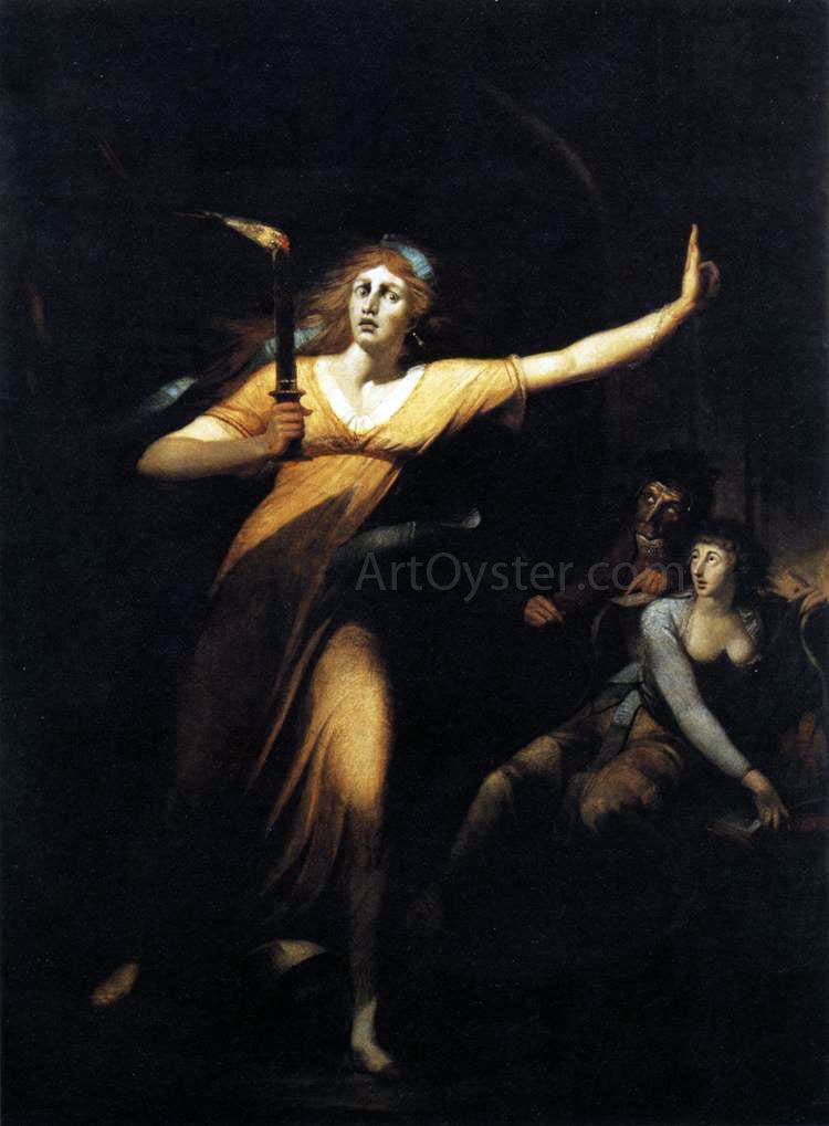 John Henry Fuseli Lady Macbeth - Hand Painted Oil Painting