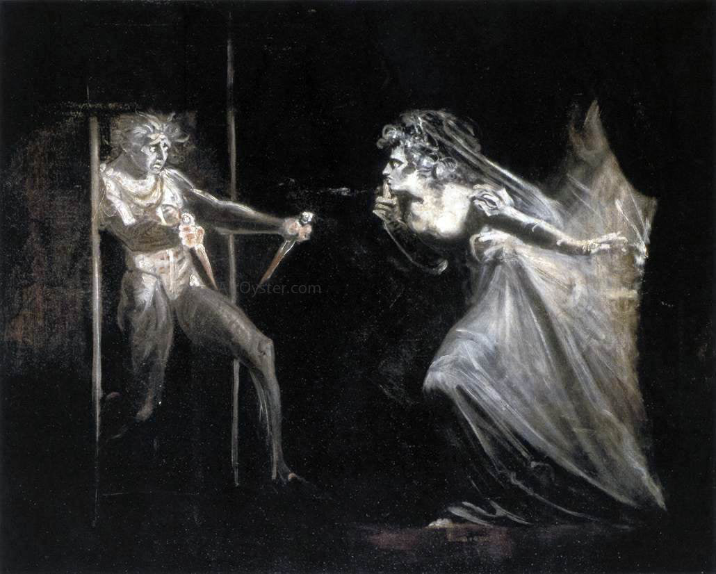 John Henry Fuseli Lady Macbeth with the Daggers - Hand Painted Oil Painting