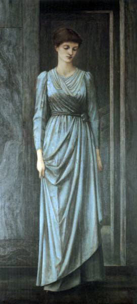 Sir Edward Burne-Jones Lady Windsor - Hand Painted Oil Painting