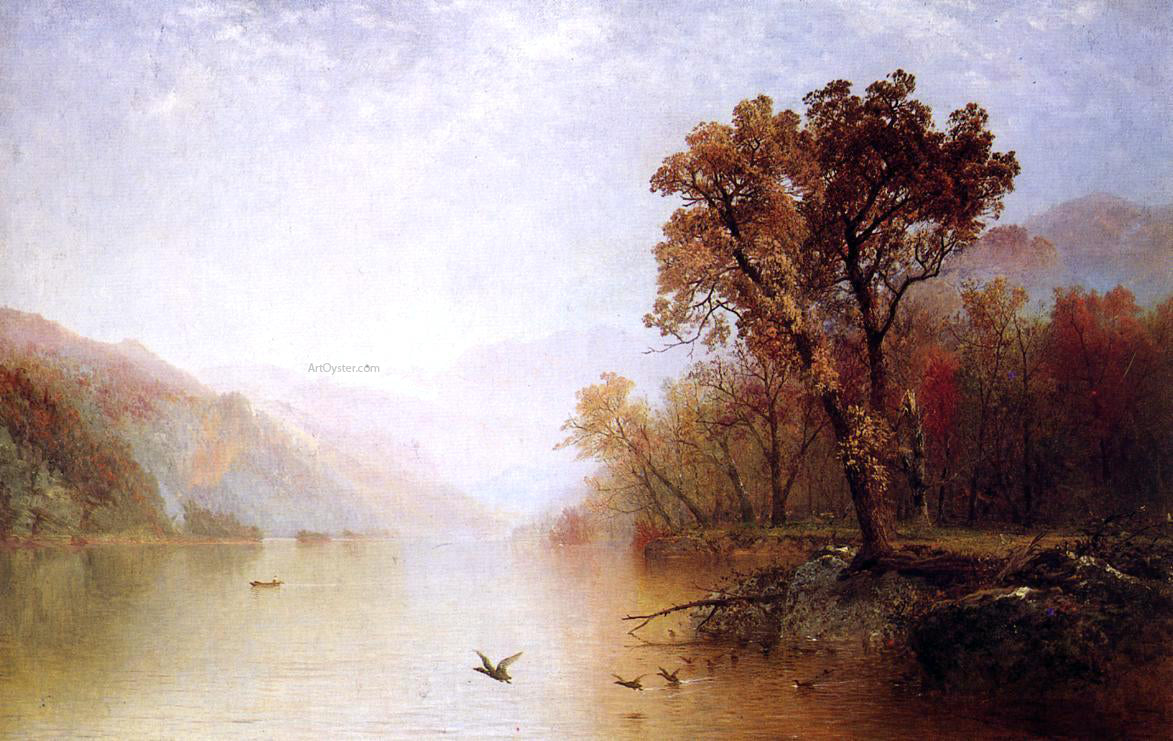 John Frederick Kensett Lake George - Hand Painted Oil Painting
