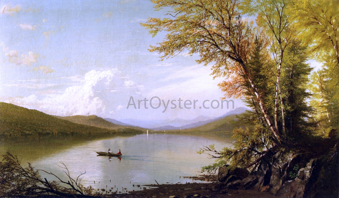 Richard William Hubbard Lake George - Hand Painted Oil Painting