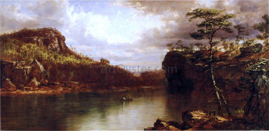 Daniel Huntington Lake Mohonk - Hand Painted Oil Painting