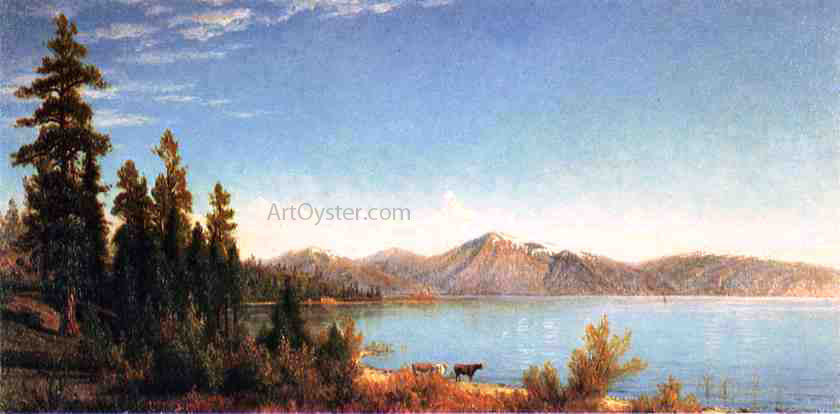 John Ross Key Lake Tahoe - Hand Painted Oil Painting