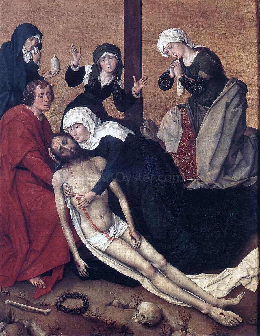 Vrancke Van der Stockt Lamentation - Hand Painted Oil Painting