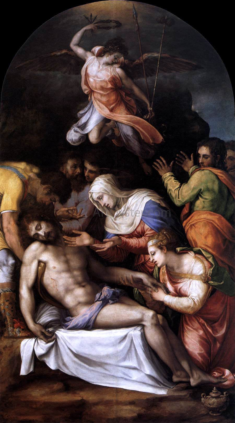 Cecchino Del Salviati Lamentation - Hand Painted Oil Painting