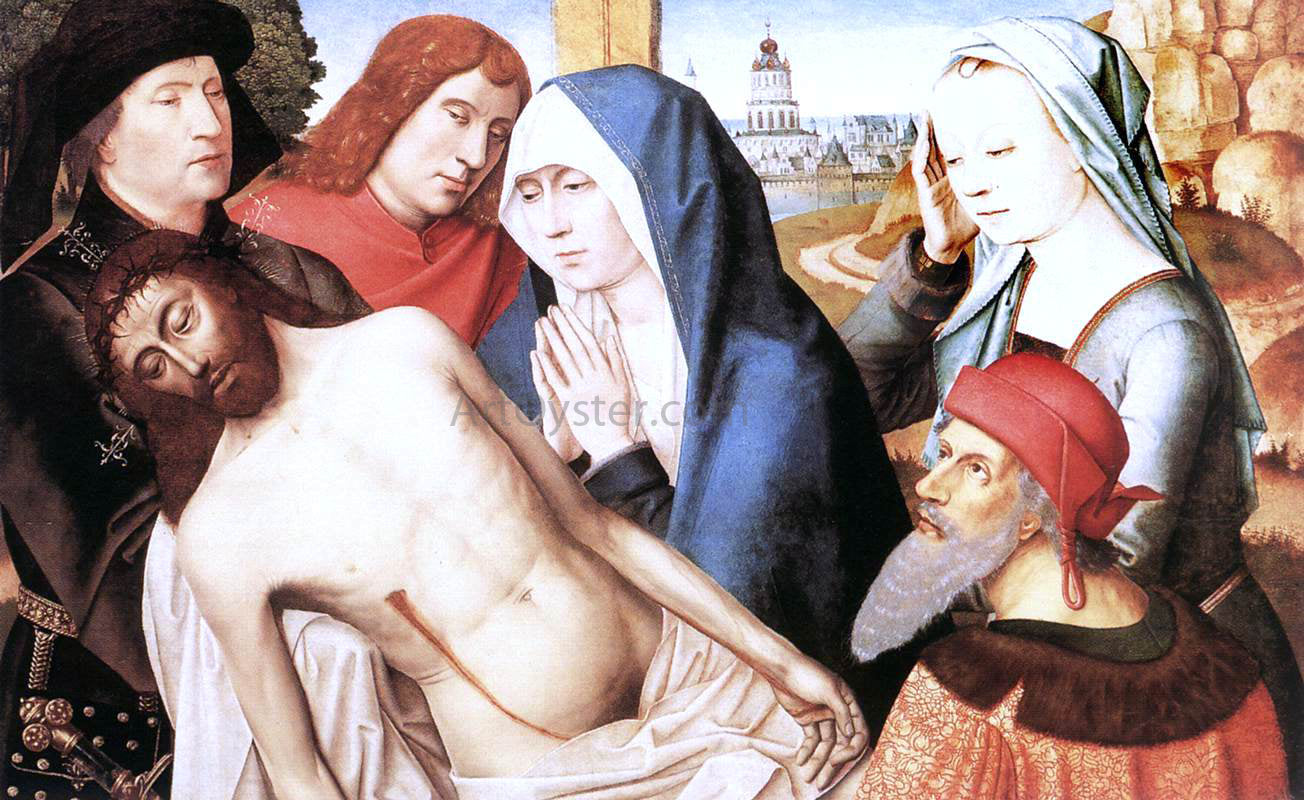 Master lucy Legend Lamentation - Hand Painted Oil Painting